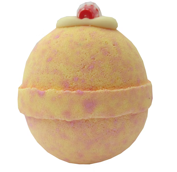 Fruit Salad Smoothie Bath Bomb with Charm