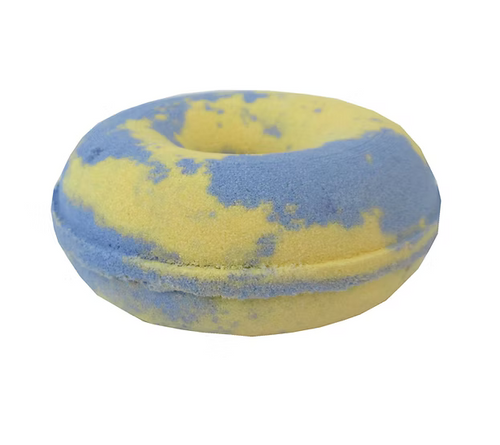 Blueberry & Vanilla Bath Bomb Donut Fizzer
