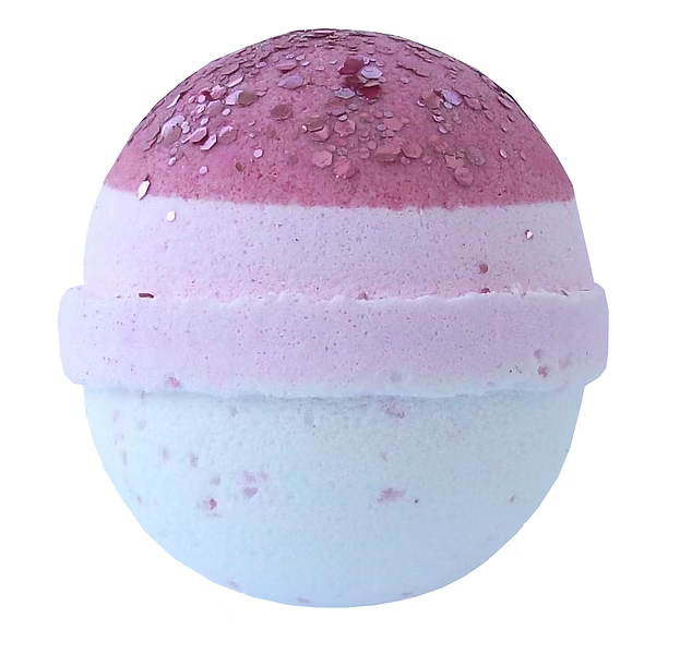 Sugar, Strawberry & Vanilla Fairy Glitter Bath Bomb