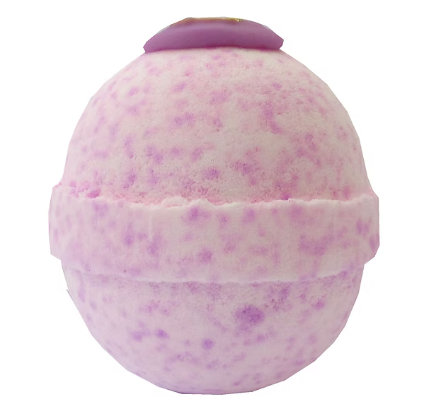 Apricot & Peach Totally Pawsome Bath Bomb for Pet Lovers with Charm